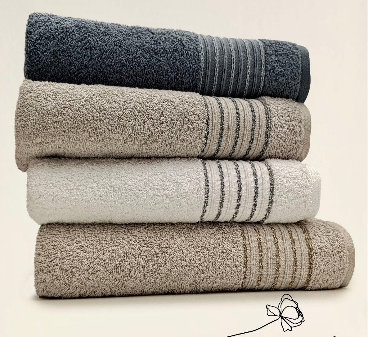 Handtuch aus 100% Baunwolle – Türkische Qualität